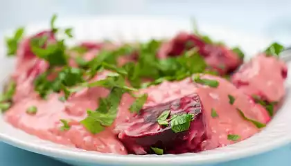 Beets in Mustard Sauce