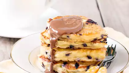 Tom's Favourite Chocolate Chip Pancakes