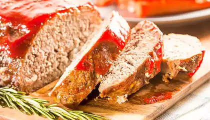 German Applesauce Meatloaf