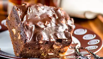 Chocolate Amaretto Brownies