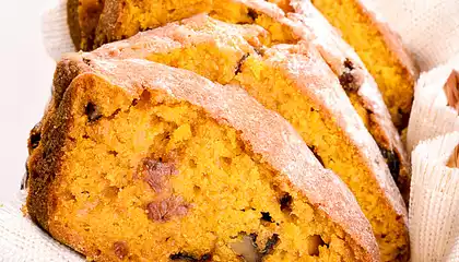 Pecan Spiced Pumpkin Bread