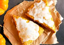 Curried Pumpkin and Ginger Scones