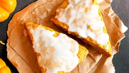 Curried Pumpkin and Ginger Scones