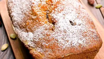 Pumpkin and Nut Spice Bread