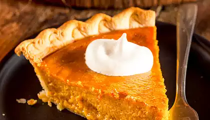 Easy Pumpkin Nut Pie