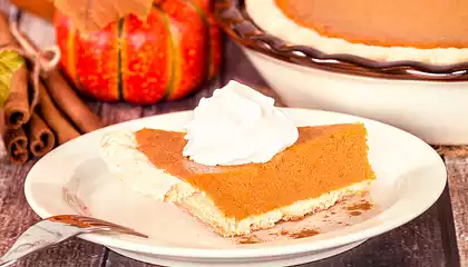 Halloween Pumpkin Pie