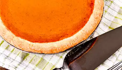 Tom's Old Fashioned Pumpkin Pie