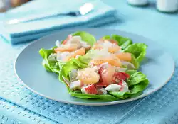 Crab n' Pink Grapefruit Salad