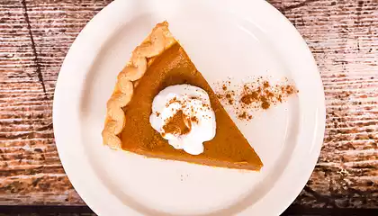 Easy Creamy Pumpkin Pie