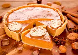 Delicious Thanksging Pumpkin Pie