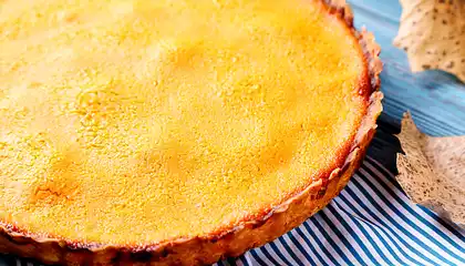 Nonfat Eggless Pumpkin Pie