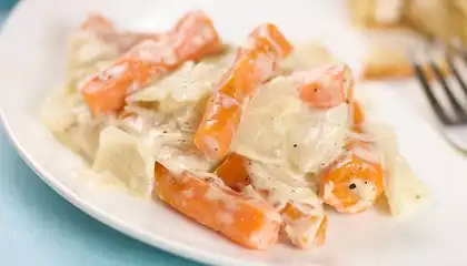 Baby Carrots and Onions in Cream (Irish)