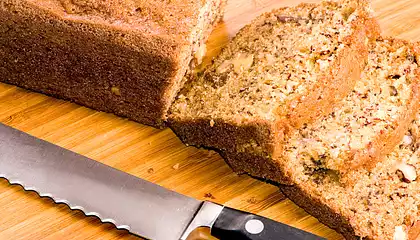 Very Buttery Banana Nut Bread