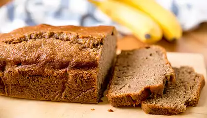 High Fibre Banana-Oat Bread