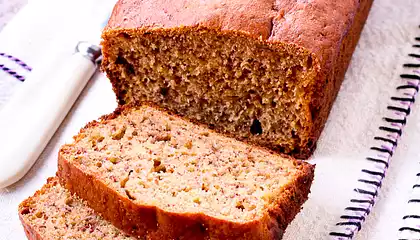 Awesome Low Fat Banana Bread