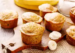 Fat Free Breakfast Banana Muffins