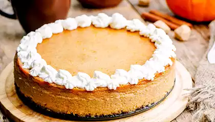 Creamy Cheesecake Pumpkin Pie
