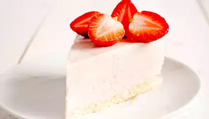 Creme De Cassis Cheesecake