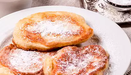 Mom's Sourdough Pancakes