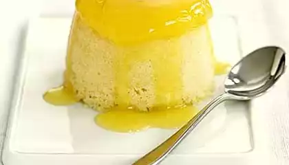 Mini Lemon Curd Sponge Puddings