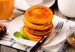 Pumpkin Puff Pancakes