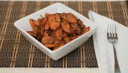 Chili Roasted Carrots