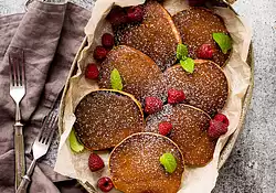 Dairy-Free Whole Wheat Apple Pancakes