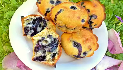 Jordan's Blueberry Muffins