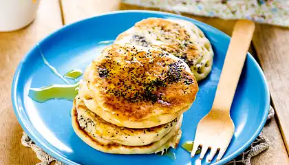 Sunday Morning Sourdough Pancakes