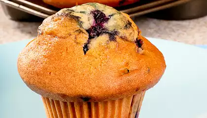 Jumbo Blueberry Muffins