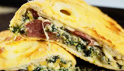 Deli Stuffed Calzone