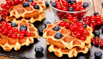 Yummy Whole Wheat Waffles