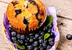 Citrus Blueberry Muffins