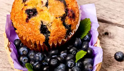 Citrus Blueberry Muffins