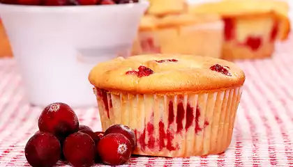 Salad Dressing Cranberry Muffins