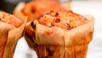 Breakfast Cranberry Orange Muffins