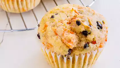 Carrot-Raisin Muffins