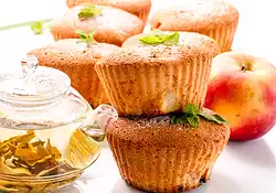 Fresh Apple Muffins - Low-Calorie