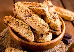 Chocolate Chip and Almond Biscotti