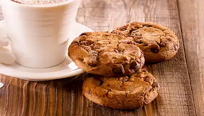 Coffee Chocolate-Chip Cookies