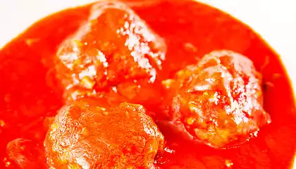 Mom's Sweet and Sour Meatballs