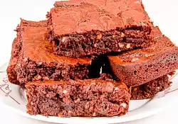 Chocolate Syrup Nut Brownies