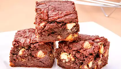 Chocolate White Treasure Brownies