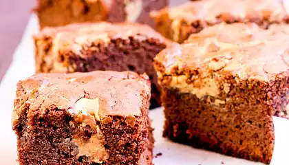 Best Peanut Butter Chip Brownies