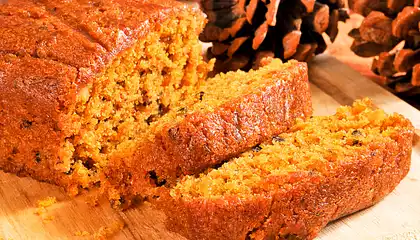 Cate's Pumpkin Nut Bread