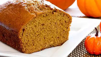 Buttermilk and Molasses Pumpkin Gingerbread