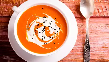 Pumpkin Soup with Honey and Cloves