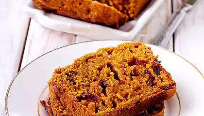 Best Cranberry Pumpkin Bread