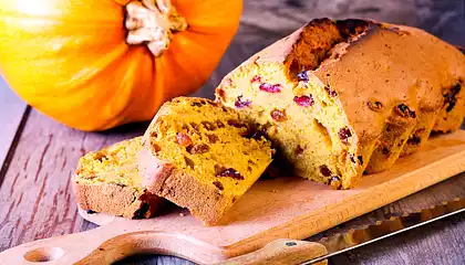 Autumn Pumpkin Bread