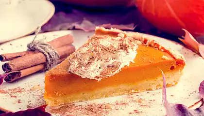 Cool and Creamy Pumpkin Pie